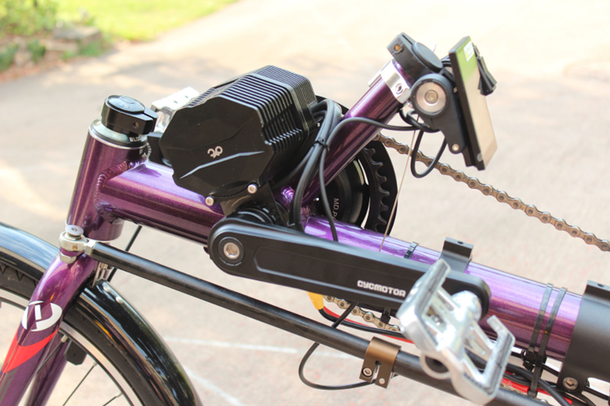 Photon e-assist on recumbent trike