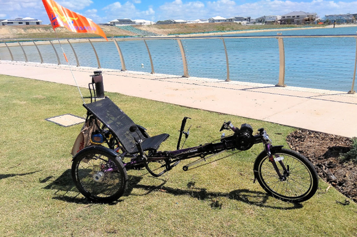 Delta trike by the bay