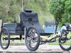 Recumbent Cargo Quad cycle