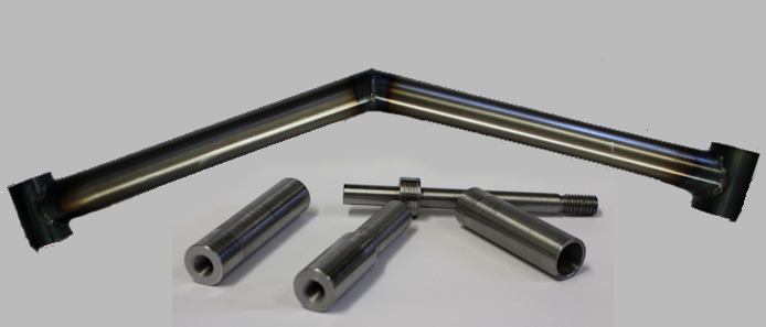 Steel recumbent cycle parts
