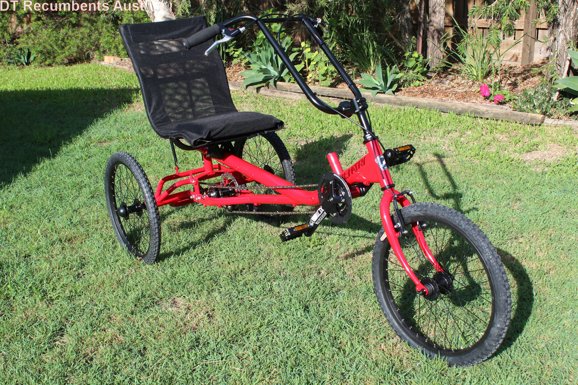 Rehatri recumbent Delta trike 1