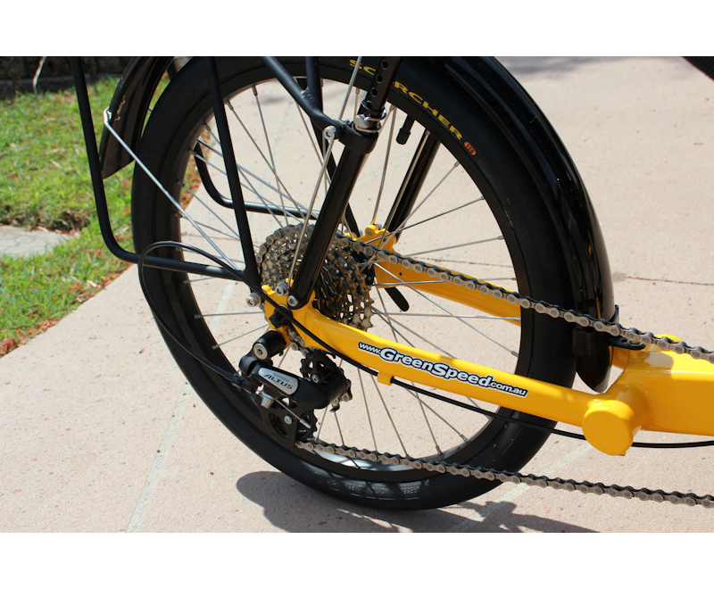 greenspeed gt20 trike rear wheel